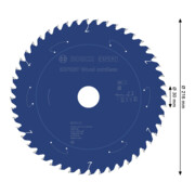 Bosch EXPERT Lama per sega circolare legno, 216x1,7x30 mm, Z48, angolo di taglio 15°-4