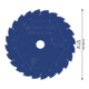 Bosch EXPERT Lama per sega circolare legno, 254x2,1x30 mm, Z24-4