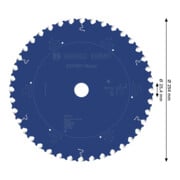 Bosch EXPERT Lama per sega circolare legno, 254x25,4 mm, Z40-4