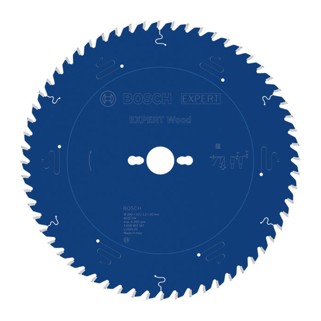 Bosch EXPERT Lama per sega circolare legno, 300x30 mm, Z60