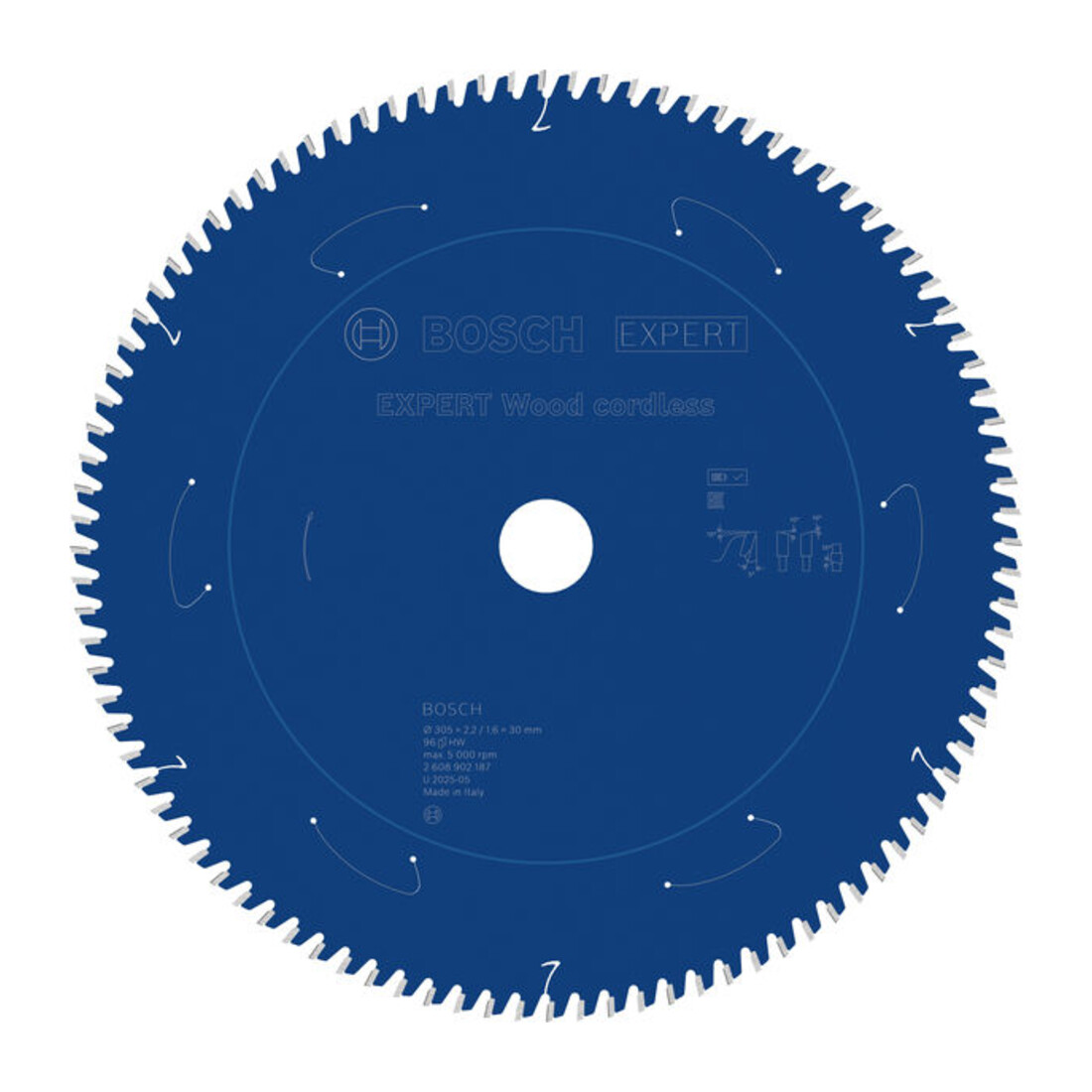 Bosch EXPERT Lama per sega circolare legno, 305x30 mm, Z96