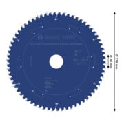 Bosch EXPERT Lama per sega circolare pannelli laminati, 216x2,1x30 mm, Z66-4