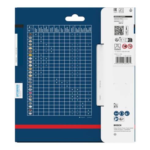 Bosch EXPERT Lama per sega circolare per fibrocemento, 165x20 mm, Z4
