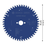 Bosch EXPERT Lama per sega circolare per legno, 160x1,8x20 mm, Z48-4