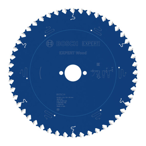 Bosch EXPERT Lama per sega circolare per legno, 230x30 mm, Z48