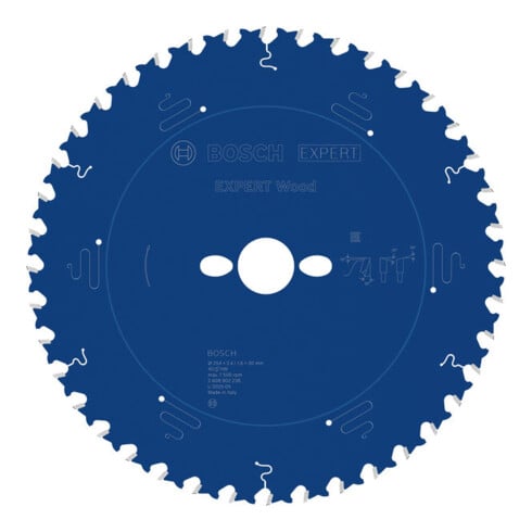 Bosch EXPERT Lama per sega circolare per legno, 254x2,4x30 mm, Z40