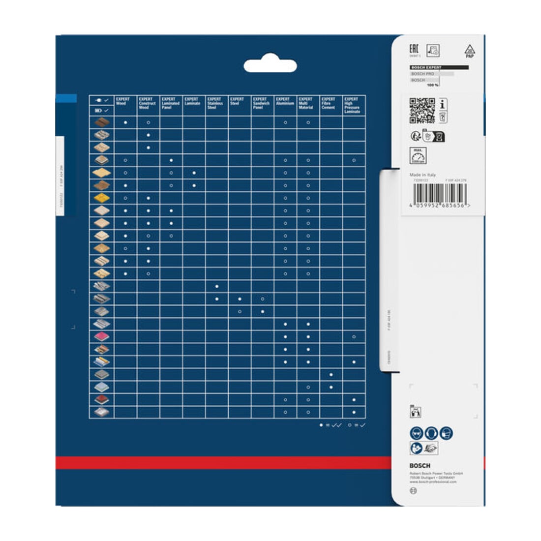Bosch EXPERT Lame de scie circulaire aluminium, 216x30 mm, Z60