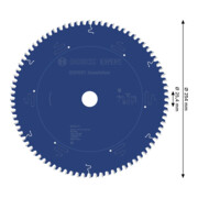 Bosch EXPERT Lame de scie circulaire aluminium, 254x25,4 mm, Z80-4