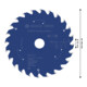 Bosch EXPERT Lame de scie circulaire bois, 140x1,8x20 mm, Z24 avec bague de réduction-4
