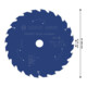 Bosch EXPERT Lame de scie circulaire bois, 184x20 mm, Z24-4