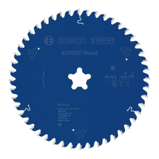 Bosch EXPERT Lame de scie circulaire bois, 190x2,4x30 mm, Z48