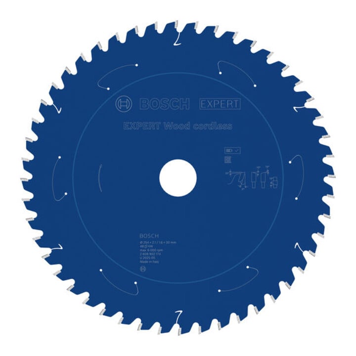 Bosch EXPERT Lame de scie circulaire bois, 254x30 mm, Z48