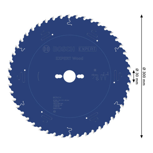 Bosch EXPERT Lame de scie circulaire bois, 300x30 mm, Z48