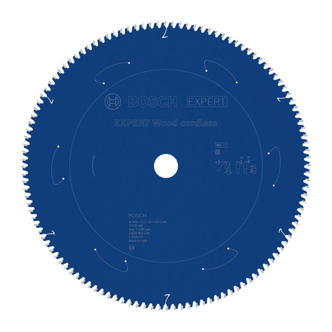 Bosch EXPERT Lame de scie circulaire bois, 305x25,4 mm, Z120