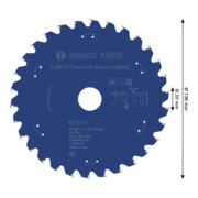 Bosch EXPERT Lame de scie circulaire en acier inoxydable, 136x20 mm, Z30-4