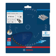 Bosch EXPERT Lame de scie circulaire en acier inoxydable, 165x20 mm, Z48-2