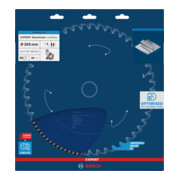 Bosch EXPERT Lame de scie circulaire en aluminium, 305x30x2,4 mm, Z96-2