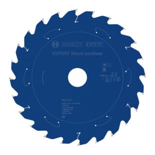 Bosch EXPERT Lame de scie circulaire pour bois, 216x1,7x30 mm, Z24, angle de dent 25°