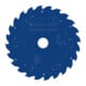Bosch EXPERT Lame de scie circulaire pour bois, 216x1,7x30 mm, Z24, angle de dent 25°