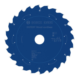 Bosch EXPERT Lame de scie circulaire pour bois, 216x1,7x30 mm, Z24, angle de dent 5°