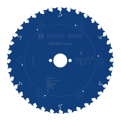 Bosch EXPERT Lame de scie circulaire pour bois, 230x30 mm, Z36