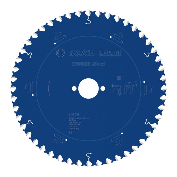 Bosch EXPERT Lame de scie circulaire pour bois, 230x30 mm, Z48