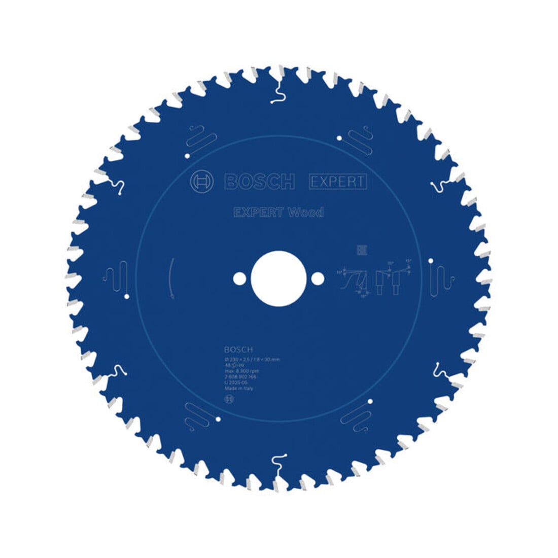 Bosch EXPERT Lame de scie circulaire pour bois, 230x30 mm, Z48