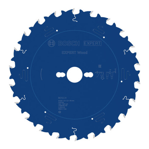 Bosch EXPERT Lame de scie circulaire pour bois, 250x30 mm, Z22