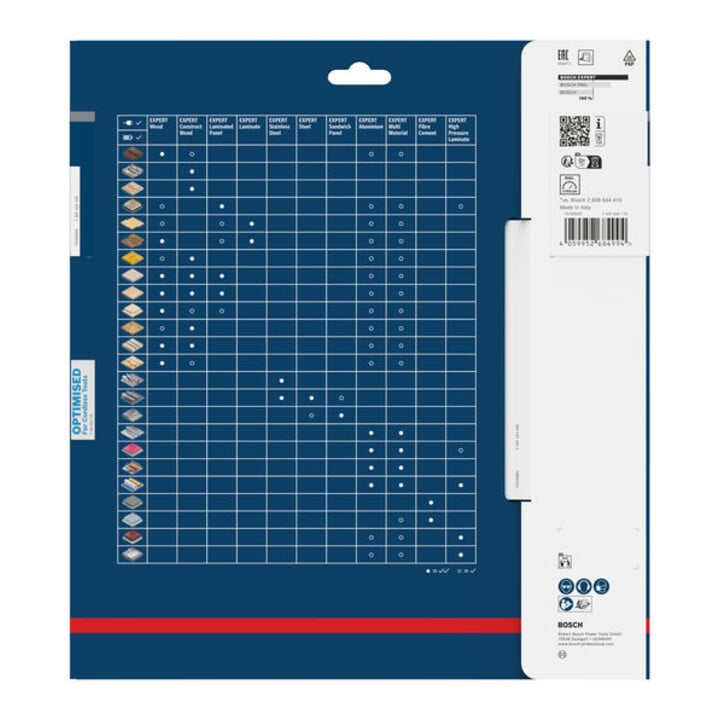 Bosch EXPERT Lame de scie circulaire pour bois, 250x30 mm, Z24
