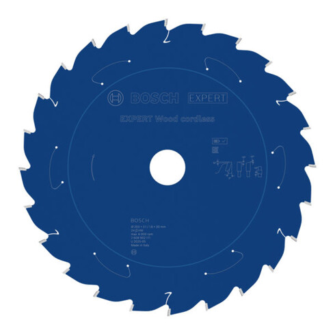 Bosch EXPERT Lame de scie circulaire pour bois, 250x30 mm, Z24