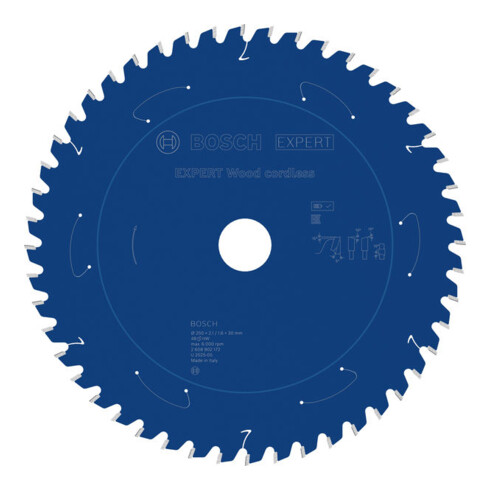 Bosch EXPERT Lame de scie circulaire pour bois, 250x30 mm, Z48