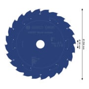 Bosch EXPERT Lame de scie circulaire pour bois, 254x2,1x30 mm, Z24-4