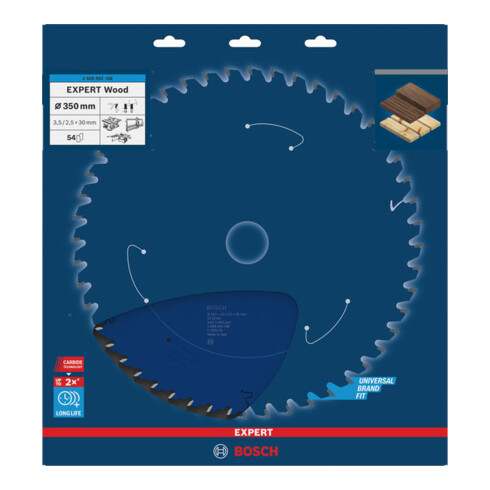 Bosch EXPERT Lame de scie circulaire pour bois, 350x30 mm, Z54
