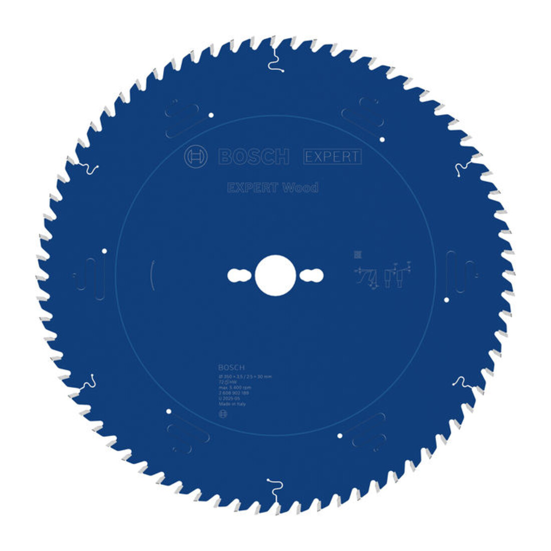 Bosch EXPERT Lame de scie circulaire pour bois, 350x30 mm, Z72