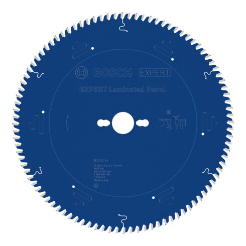 Bosch EXPERT Lame de scie circulaire pour panneau stratifié, 300x30 mm, Z96