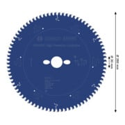 Bosch EXPERT Lame de scie circulaire stratifié haute pression, 260x30 mm, Z80-4