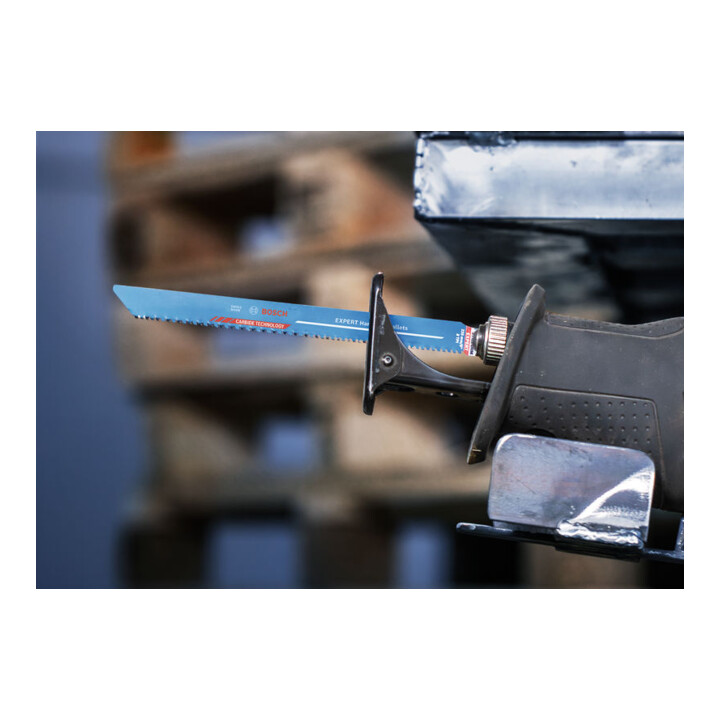 Bosch EXPERT Lames de scie sabre Hard Nail Pallets S1123CHM, 10 pièces