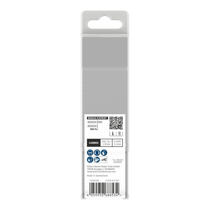 Bosch EXPERT Lames de scie sabre Multi Material S959XHM, 10 pièces