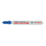 Bosch EXPERT Lames de scie sauteuse T155HHM Tough Metal épaisses, 3 pcs