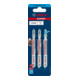 Bosch EXPERT Laminate Clean T128 BHM Stichsägeblatt 3 Stück für Stichsägen-2