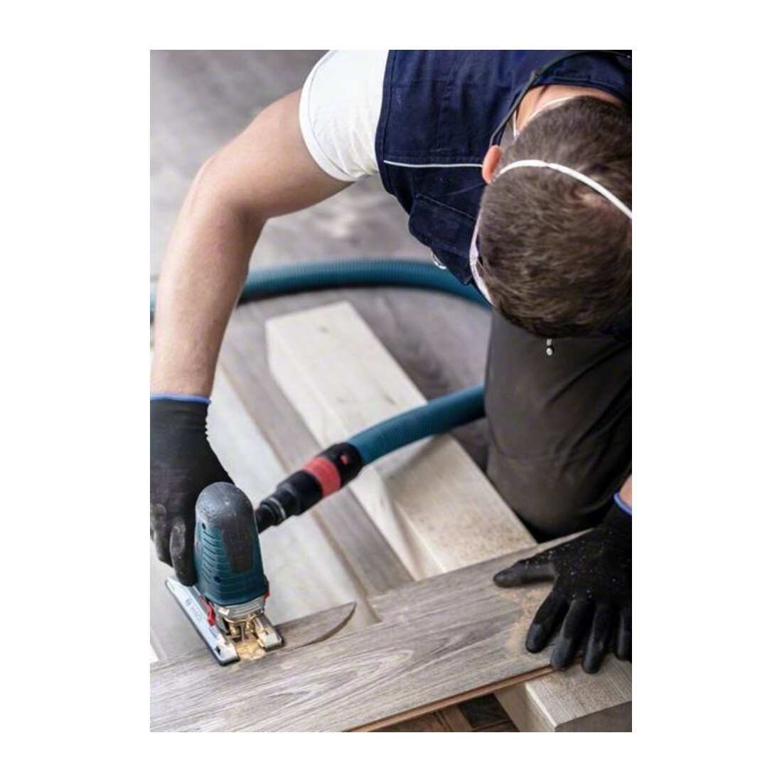 Bosch EXPERT Laminate Clean T128 BHM Stichsägeblatt 3 Stück für Stichsägen