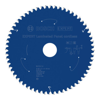 Bosch EXPERT Laminated Panel Kreissägeblatt, 190x2,1x30 mm, Z60