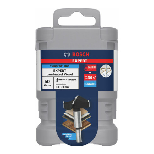 Bosch EXPERT Laminated Wood Scharnierlochbohrer, 50 x 60 x 90 mm