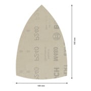 Bosch EXPERT M480 Filet abrasif, 100 x 150 mm, G 240-4