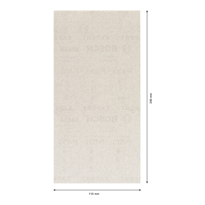Bosch EXPERT M480 Filet abrasif, 115 x 107 mm, G 80