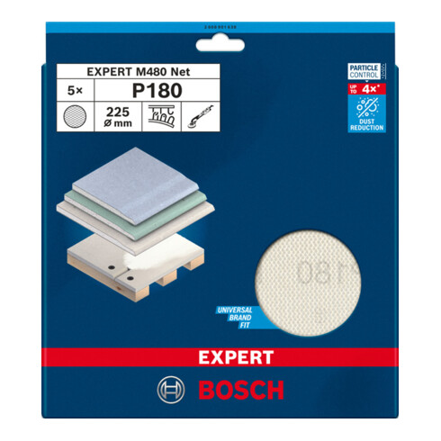 Filet abrasif Bosch EXPERT M480