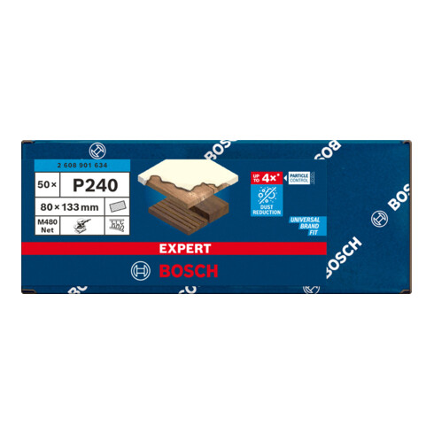 Filet abrasif Bosch EXPERT M480