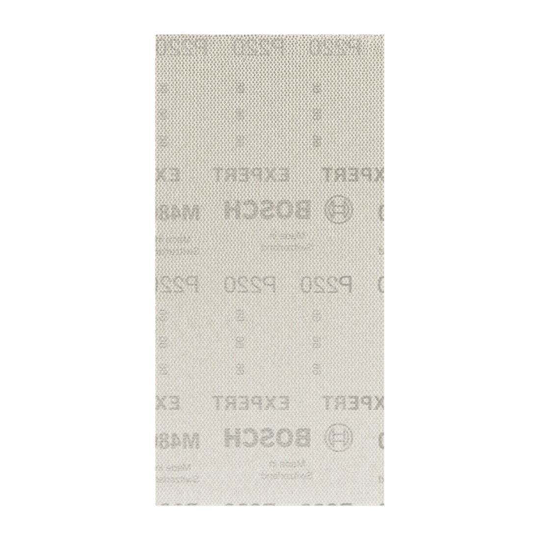 Bosch Expert M480 filet de ponçage pour ponceuse orbitale, 115 x 230 mm, G 220
