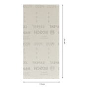 Bosch Expert M480 filet de ponçage pour ponceuse orbitale, 115 x 230 mm, G 220-4