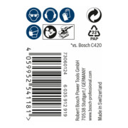 Bosch EXPERT M480 rouleau à filet abrasif-5